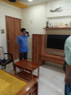 Living Room in 1 BHK Apartment at Shantikunj, Dadar East – for Rent