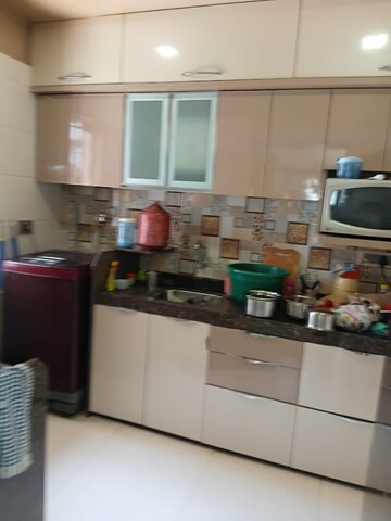 Kitchen in 1 BHK Apartment at Shantikunj, Dadar East – for Rent