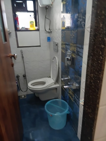 Bathroom in 1 BHK Apartment at Shantikunj, Dadar East – for Rent