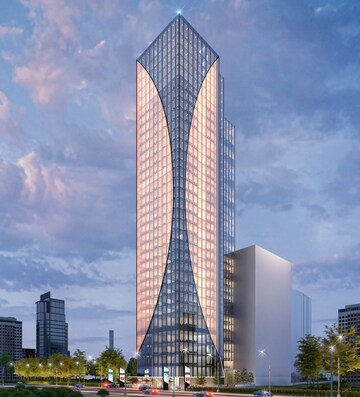  Office Space – Exterior View View at Heer The Capittal Tree, Pokhran Road No Two - for Sale
