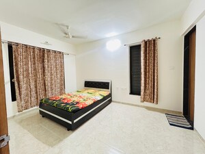 Bedroom in 3 BHK Apartment at Gaikwad Nirvanas, Wakad – for Rent
