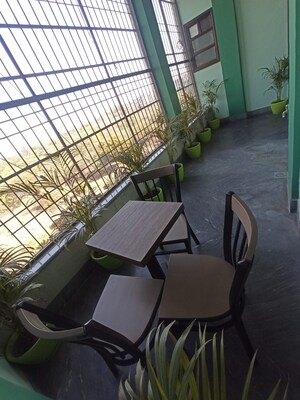 Balcony in 3 BHK Apartment at Freedom Fighters Enclave – for Rent