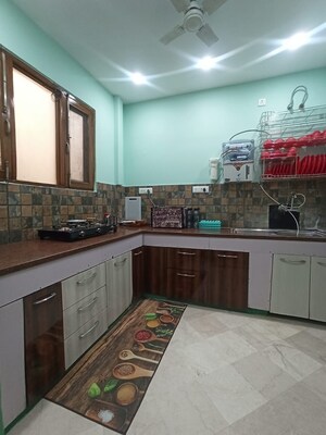 Kitchen in 3 BHK Apartment at Freedom Fighters Enclave – for Rent