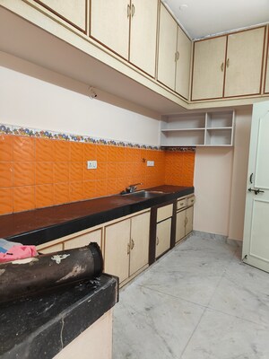 Kitchen in 3 BHK Apartment at West Apartments, West Marredpally – for Rent