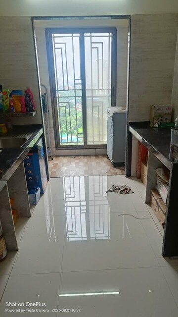 Kitchen in 1 BHK Apartment at Regency Anantam, Dombivli East – for Rent