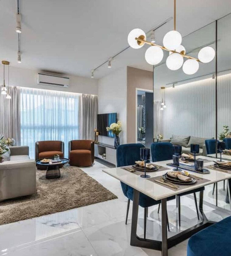 Living Room, ashford-royale 2 Bedroom 650 Sq.Ft. Apartment In Nahur Mumbai 9306882