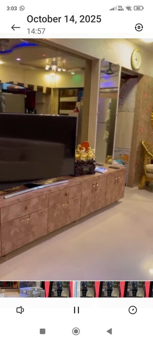 Living Room in 2 BHK Apartment at Meher Manzil, Mahim – for Sale