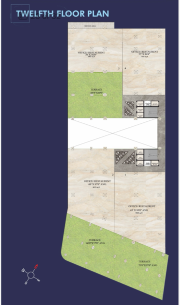 Master Plan in  Office Space at Bada Bangarda – for Sale