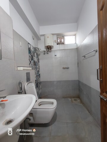 Bathroom in 3 BHK Apartment at Kamala Nivas Ameerpet, Ameerpet – for Rent
