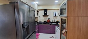 Kitchen in 2 BHK Apartment at Radha Apartment, Bavdhan – for Rent