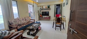 Living Room in 2 BHK Apartment at Radha Apartment, Bavdhan – for Rent