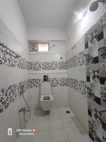 Bathroom in 3 BHK Apartment at Kamala Nivas Ameerpet, Ameerpet – for Rent