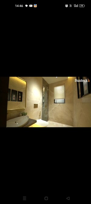Bathroom in 2 BHK Apartment at Sunteck Sky Park, Mira Road – for Sale
