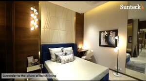 Bedroom in 2 BHK Apartment at Sunteck Sky Park, Mira Road – for Sale