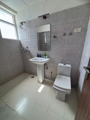 Bathroom in 2 BHK Apartment at Gaur Valerio, Indrapuram – for Sale