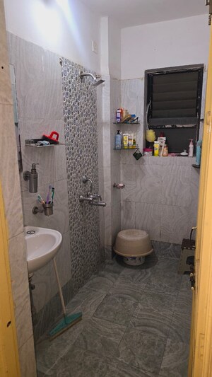 Bathroom in 2 BHK Apartment at Kharadi – for Rent