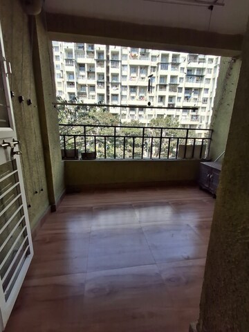 Balcony in 2.5 BHK Apartment at Sahyadri Heights Anand Nagar, Anand Nagar – for Rent