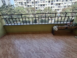 Balcony in 2.5 BHK Apartment at Sahyadri Heights Anand Nagar, Anand Nagar – for Rent