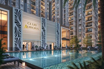 2 BHK Apartment – Exterior View View at TVS Emerald Auralis, Thanisandra - for Sale