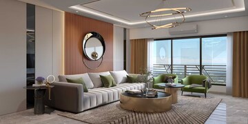 Living Room in 1 BHK Apartment at Ashford Regal, Bhandup West – for Sale