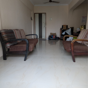 Living Room in 2 BHK Apartment at Prathmesh Heights, Valmik Nagar – for Rent