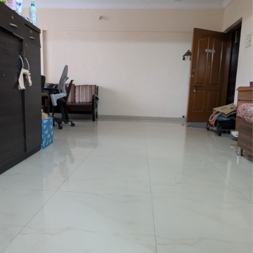 Living Room in 2 BHK Apartment at Prathmesh Heights, Valmik Nagar – for Rent