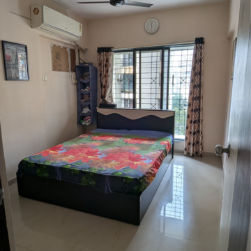 Bedroom in 2 BHK Apartment at Prathmesh Heights, Valmik Nagar – for Rent