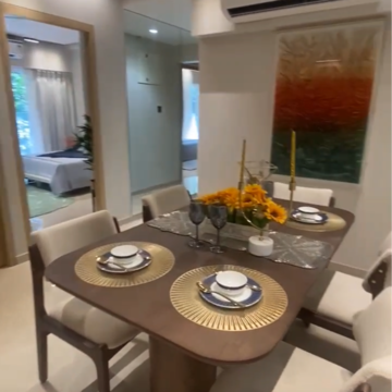 Living Room in 3 BHK Apartment at Santacruz Triveni CHS, Santacruz West – for Sale