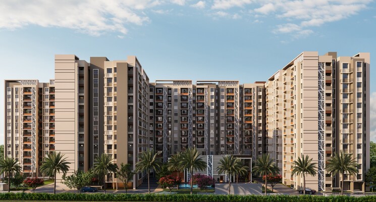 Exterior View, tvs-emerald-auralis 3 Bedroom 1509 Sq.Ft. Apartment In Thanisandra Bangalore 9307026