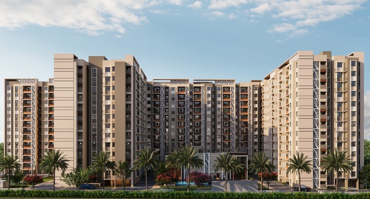Exterior View, tvs-emerald-auralis 3 Bedroom 1509 Sq.Ft. Apartment In Thanisandra Bangalore 9307026