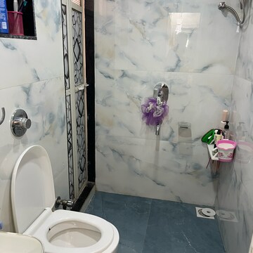 Bathroom in 2 BHK Apartment at Goodwill Paradise, Kharghar Sector 15 – for Rent
