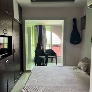 Living Room in 2 BHK Apartment at Goodwill Paradise, Kharghar Sector 15 – for Rent