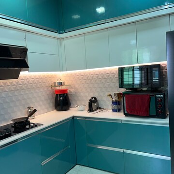 Kitchen in 2 BHK Apartment at Goodwill Paradise, Kharghar Sector 15 – for Rent