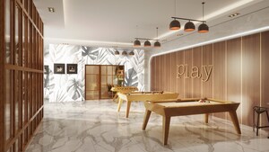 Team Area in 3 BHK Apartment at TVS Emerald Auralis, Thanisandra – for Sale