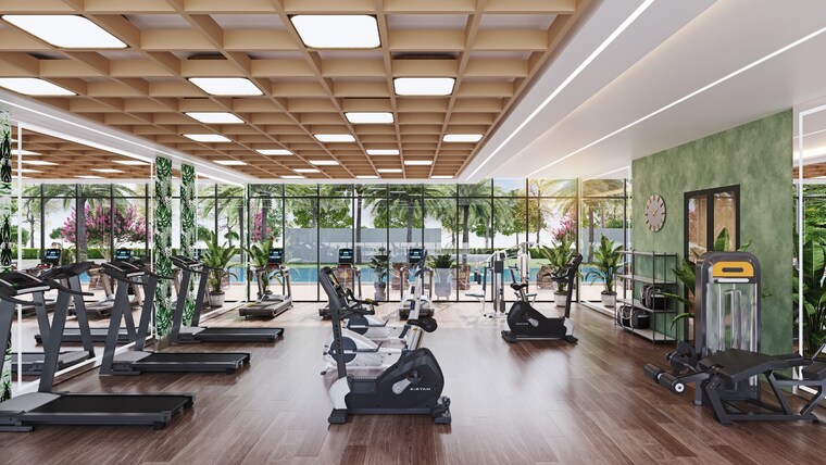 Gym, tvs-emerald-auralis 3 Bedroom 1802 Sq.Ft. Apartment In Thanisandra Bangalore 9307041