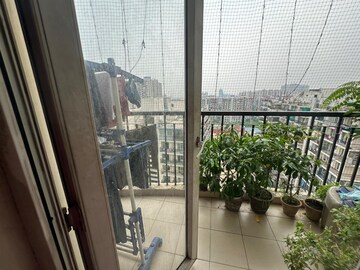 Balcony in 2 BHK Apartment at Ajnara Homes, Sector 16b Greater Noida – for Sale