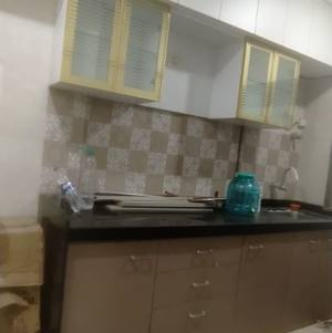 Kitchen in 2 BHK Apartment at Srishti Samarth, Bhandup Industrial Area – for Rent
