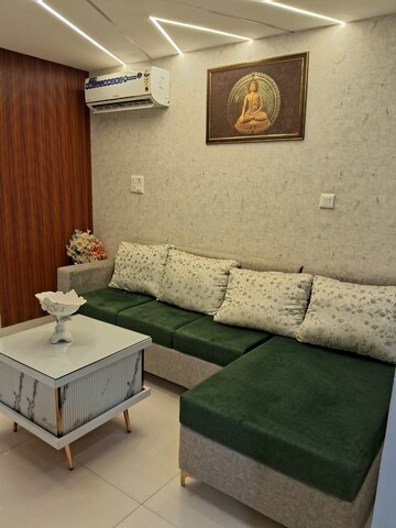 Living Room in 1 BHK Apartment at Metro Trade Center, Vip Road – for Sale
