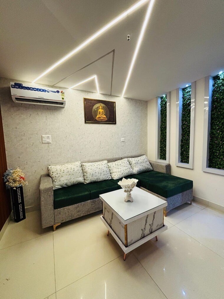 Living Room, metro-trade-center 1 Bedroom 650 Sq.Ft. Apartment In Vip Road Zirakpur 9307073