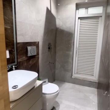 Attached Bathroom in 1 BHK Apartment at Cosmos CHS Kurla, Shiv Shrushti – for Sale