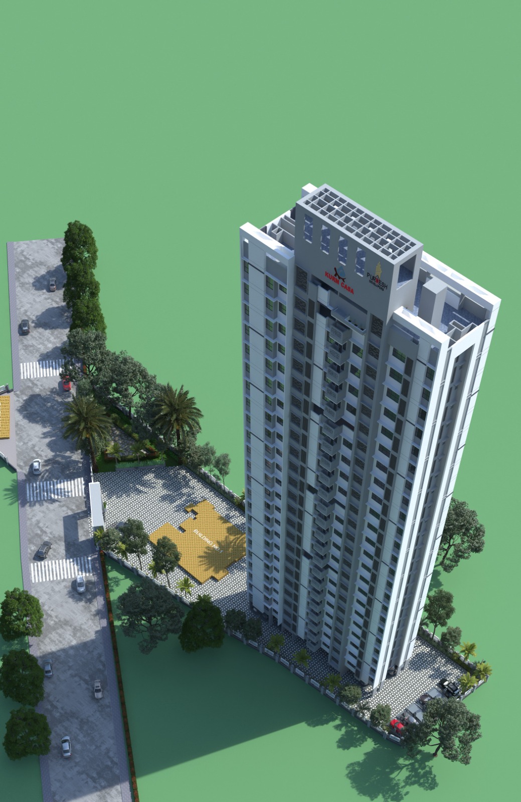 2 BHK 593 Sq.Ft. Apartment in Purvesh Kurm Casa