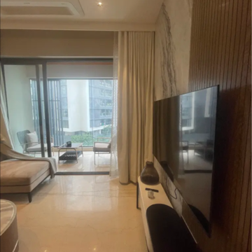 Living Room in 3 BHK Apartment at Gulmohar CHS Bandra East, Gandhi Nagar – for Sale