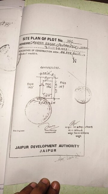  Plot – Map Location View at Mansarovar Extension - for Sale