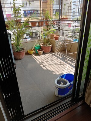 Balcony in 3 BHK Apartment at Mittal Sun Orbit, Sinhagad Road – for Rent