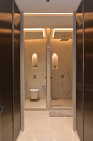 Bathroom in 3 BHK Apartment at Viman Nagar – for Sale