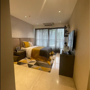 Living Room in 4 BHK Apartment at INS Tower, G Block Bkc – for Sale