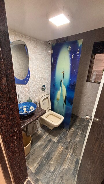 Bathroom in 2 BHK Apartment at Bandra West – for Rent