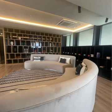 Kitchen in 3 BHK Apartment at INS Tower, G Block Bkc – for Sale