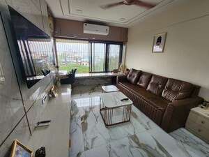 Living Room in 2 BHK Apartment at Bandra West – for Rent