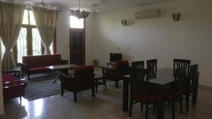 Living Room in 3 BHK Builder Floor at Defence Colony – for Rent